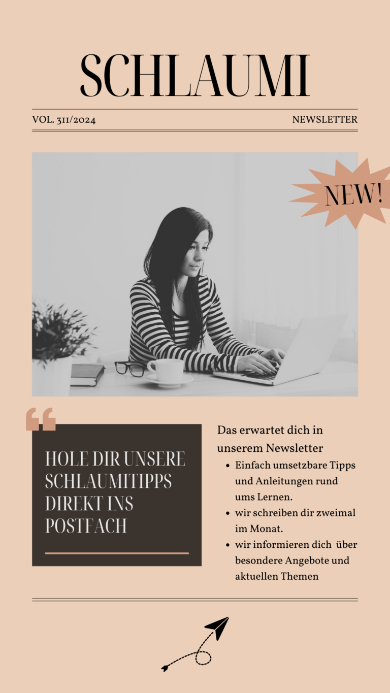 Schlaumeier Newsletter